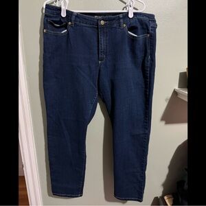 Michael Kors Navy Relaxed Jeans